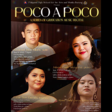 POCO A POCO: A Series of Graduate Music Recitals